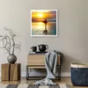 Poster - Poster ohne Rahmen - Surfer sonnenuntergang ozean Produktbild-Vorschau 6