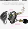 KZ ZS10 Pro kovová hi-fi sluchátka, sluchátka do uší s Náhled obrázku produktu 3