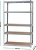 Wiltec Schwerlastregal 100x50x200cm, 200kg/Ablage, Produktbild-Vorschau 8