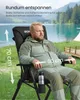 SONGMICS Campingstuhl faltbar, 2er Set, 95°-150° Produktbild-Vorschau 7