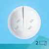 A top-down view of two Canpol babies nursing pads against a light blue background. Produktbild-Vorschau