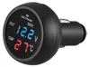Caricabatterie Auto USB Techstar® con Voltmetro e Anteprima dell’immagine prodotto 1