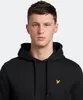 Lyle Scott Herren Fleece Kapuzenpullover Schwarz : Größe - Produktbild-Vorschau 14
