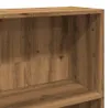 vidaXL Artisan dubová knihovna 80x24x143 cm materiál na Náhled obrázku produktu 7