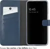Selencia Bibliothèque en cuir véritable pour le Samsung Voir les images du produit 3