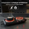 Emerio plaque de cuisson électrique – 2 plaques – 2500 W – Voir les images du produit 5