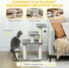 PawHut Escalier pour animaux domestiques réglable 3/4 Voir les images du produit 7