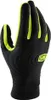 100% Brisker Xtreme Gloves XXL Black/Fluo Yellow - maximale Produktbild-Vorschau 2