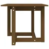 vidaXL Couchtisch Honigbraun 50x50x45 cm Massivholz Kiefer Produktbild-Vorschau 3
