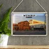 Blechschild Städte München Pasing Stadt Zentrum 18x12cm Produktbild-Vorschau 3
