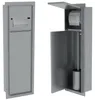 HAGO24 WC Modul Edelstahl gebürstet Schlitz Einbauschrank Produktbild-Vorschau 6