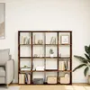 A bookshelf filled with books and decorative items in a room setting. Anteprima dell’immagine prodotto