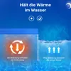 Solární plachta na bazén Wiltec Ø 5 m, modrá, ohřev bazénu Náhled obrázku produktu 4