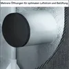 Growzelt 120x120x200cm – lichtdicht, reflektierend, Indoor Produktbild-Vorschau 10