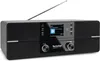 A black TechniSat DIGITRADIO 371 CD BT DAB+/UKW radio with Bluetooth, shown from a front-diagonal angle against a white background. Produktbild-Vorschau