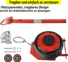UISEBRT Pneumatický automobilový zvedák 3T stlačený Náhled obrázku produktu 7