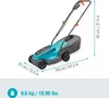 Gardena 14630-20, Schieberasenmäher, 150 m², 30 cm, 3,5 cm, Produktbild-Vorschau 16
