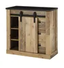 Garderoben Set 5-teilig "Stove" Used Wood hell anthrazit Produktbild-Vorschau 6