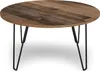 byLIVING Couchtisch FLAIR / Melamin Old Wood, Metall Produktbild-Vorschau 4