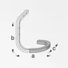 OrgaTech Fahrradhaken 150 x 150 mm mit Wand- u. Produktbild-Vorschau 3