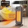 Radiateur infrarouge électrique Brandson Carbon, 900 W, Voir les images du produit 2