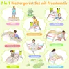 Set di 3 strutture per arrampicata indoor COSTWAY, Anteprima dell’immagine prodotto 9