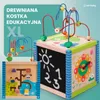 Drewniana kostka edukacyjna manipulacyjna sorter Podgląd zdjęcia produktu 3