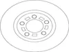 TRW Bremsscheiben (2 Stück) Vorderachse DF4385 Produktbild-Vorschau 3