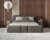 Chilly Möbel Design Bett Monte - Polsterbett mit stabilem Produktbild-Vorschau 2