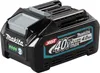 A close-up studio shot of a black Makita XGT 40V 4.0Ah Li-Ion battery pack. Anteprima dell’immagine prodotto