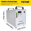 VEVOR 9L Tank-Wasserkühler CW-3000DG Thermolyse Produktbild-Vorschau 4