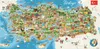 ANATOLISCHES Panoramapuzzle Karte der Trkei 1500 Teile Produktbild-Vorschau 2