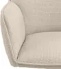 Actona Glenda, Gepolsterter Sitz, Stoff, Beige, Gepolsterte Produktbild-Vorschau 4