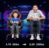 Puluomis Gaming Stuhl mit Massage und Fußstütze, Bürostuhl Produktbild-Vorschau 7