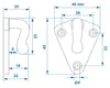 20x Planenhaken für Anhänger Metall – Spannhaken 40x45cm Produktbild-Vorschau 6