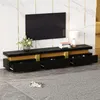 Merax Lowboard TV-Schrank in Marmor-Optik, Modernes Produktbild-Vorschau 10