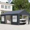 COSTWAY Tente garage Carport 595x300cm, Tente de garage Voir les images du produit 2