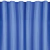 A close-up view of blue curtains. Produktbild-Vorschau