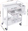SucceBuy 2-stöckiger Laborwagen, Mehrzweckwagen mit 2 Produktbild-Vorschau 8