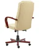 BELIANI Bürostuhl Beige Echtleder Massagefunktion Produktbild-Vorschau 5