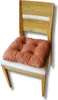 A chair with a cushion on it, isolated on a white background. Anteprima dell’immagine prodotto