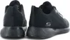 A pair of black Skechers sneakers shown from the back and side. Náhled obrázku produktu