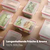 classbach® Frischhaltedosen mit Deckel | 14er Set | 100% Produktbild-Vorschau 5