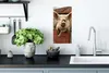 MuchoWow® Poster Schwein - Rosa - Tier 20x40 cm - Plakat - Produktbild-Vorschau 3