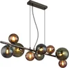 Globo Lighting Hängeleuchte Metall grau matt, 9x G9 LED Produktbild-Vorschau 2