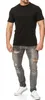 Mivaro Herren T-Shirt Basic mit Rundhals – 100% Baumwoll Produktbild-Vorschau 6