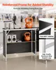 VEVOR, mostrador de recepción plegable, pack de 2 unidades, Vista previa de la imagen del producto 4