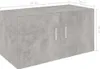 vidaXL Szafka ścienna betonowa szara 80 x 39 x 40 cm Podgląd zdjęcia produktu 8