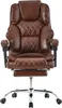 Bürostuhl mit Fußstütze und flexiblen 3-Punkt-Armlehnen - Produktbild-Vorschau 1