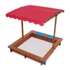 Holzsandkasten mit Abdeckung, Kindersandkasten, Modern Produktbild-Vorschau 9
